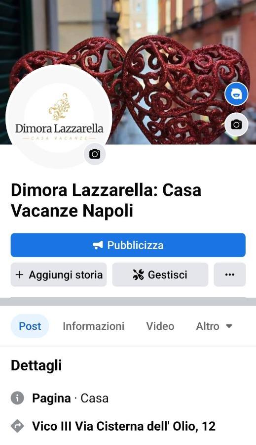 Dimora Lazzarella Lägenhet Neapel Exteriör bild